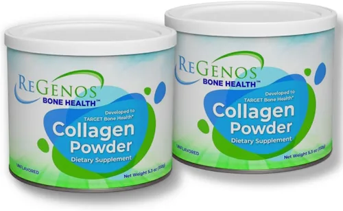 Vista 8 de Colágeno, suplemento en polvo de péptidos de colágeno hidrolizados bioactivos, FORTIBONE, sin sabor, tipo I y III, sin gluten, Kosher, suministro