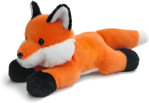 Vista 11 de Animal de peluche de elefante para niños, juguete de peluche realista de 8 pulgadas, animales con postura acostada, lindos elefantes de peluche