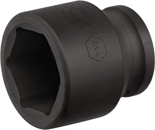 Vista 11 de Jetech Enchufe de impacto estándar de 1 pulgada con accionamiento de 3/4 de pulgada, fabricado con acero de aleación de cromo molibdeno, tratado