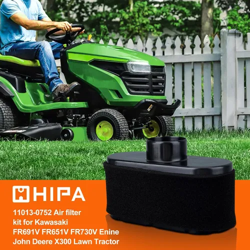Vista 2 de Hipa 11013-0752 FR691V Filtro de aire para Kawasaki FR730V FR651V FS730V FS600V FS481V FS651V Reemplazar 11013-0726 11013-7049 11013-7047
