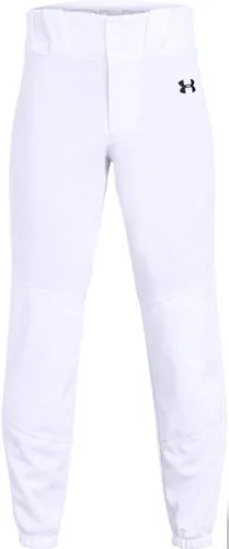 Vista 5 de Under Armour - Pantalones relajados para niño (001) Negro / Blanco