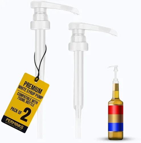 Vista 12 de Bomba de jarabe compatible con botellas Torani y Davinci (25.4 oz - 750 ml) (Negro)