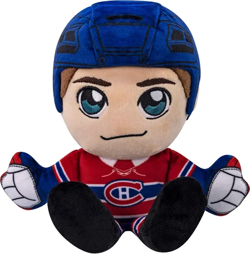 Vista 12 de Bleacher Creatures Calgary Flames Jonathan Huberdeau - Peluche sentado de 8 pulgadas de la NHL Kuricha - Superestrella de la NHL inspirada en Chibi