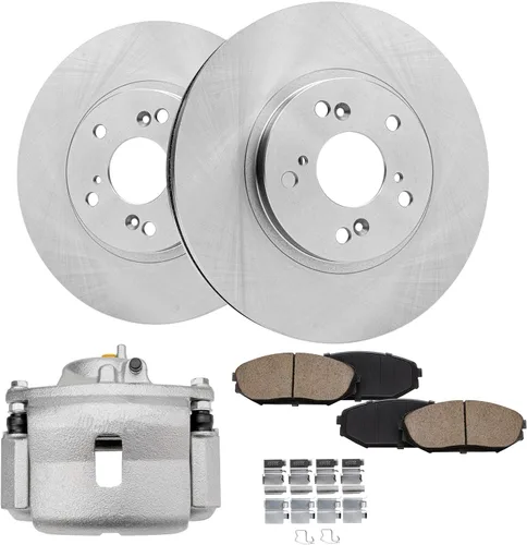 Vista 12 de Detroit Axle - Rotores de freno para Chrysler 200 2015 2016 2017, Rotores de freno de disco de reemplazo: 12.01" pulgadas delantero y 10.95