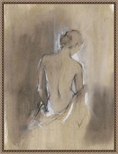 Vista 6 de Amanti Art Lienzo decorativo para pared, 24 x 20 pulgadas, figura contemporánea adornada II por Ethan Harper, arte de pared de personas, decoración