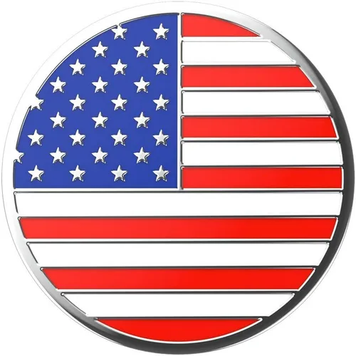 Vista 5 de PopSockets Agarre adhesivo para teléfono, soporte, soporte para teléfono, esmalte - Old Glory