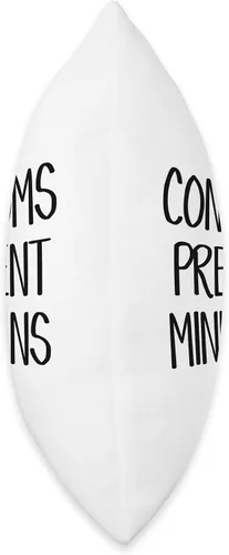 Vista 2 de Condoms Prevent Minivans Almohada de tiro 16x16, multicolor