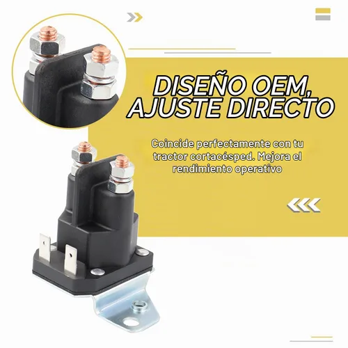 Vista 4 de El solenoide de arranque reemplaza 762-1261-211-50, 725-06153A