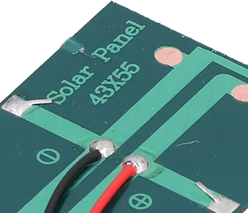 Vista 8 de Mini paneles solares, polisilicio micro mini pegamento energía células solares 0.4W 1.5V 1.693x2.165 in Kit de células solares módulo de panel solar