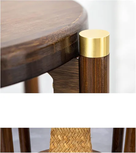 Vista 3 de Soporte de madera para plantas de bonsái, soporte de flores para decoración de sala de estar, balcón, piso de varias capas, almacenamiento antiguo