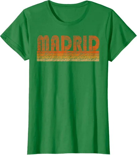 Vista 30 de clásico Retro Madrid playera, hombre 3XL, Asphalt Negro