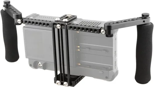 Vista 9 de Camvate - Jaula para monitor con asas ajustables para monitor LCD de 5 y 7 pulgadas
