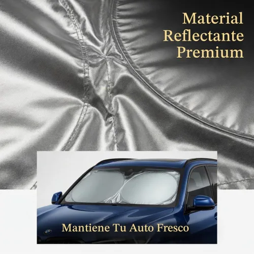 Vista 3 de Parasol plegable para parabrisas de automóvil, camión, SUV, protector