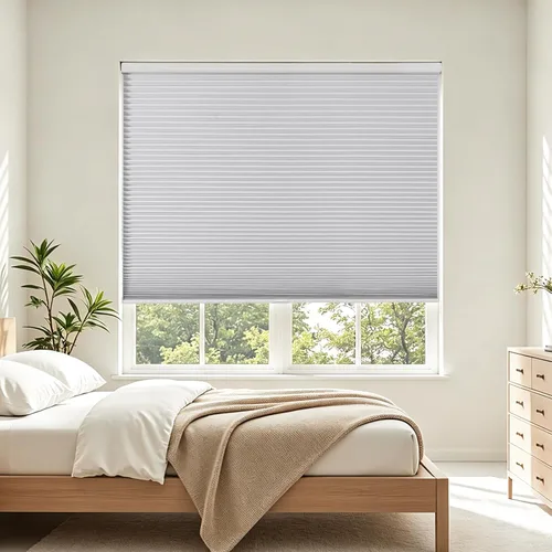 Vista 7 de Joydeco Persianas celulares sin cordones, persianas opacas para ventanas de interior, persianas opacas para aislamiento térmico y reducción de ruido