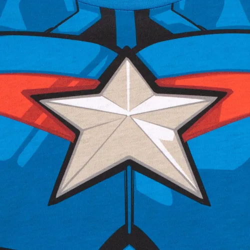 Vista 3 de Marvel Pijama corto para niños Capitán América