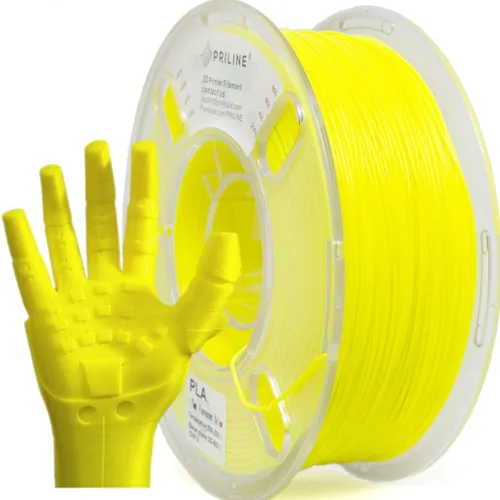 Vista 12 de Filamento de impresora 3D de PLA de 1.75mm, PRILINE - Filamento de impresora 3D de PLA, carrete de 1 kg (2.2 libras) Filamento de impresión 3D