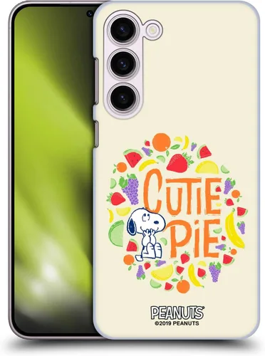 Vista 9 de Head Case Designs Funda rígida con licencia oficial de Peanuts Eat Sleep Snoopy Naturally Sweet compatible con Samsung Galaxy S23 Ultra 5G Comer