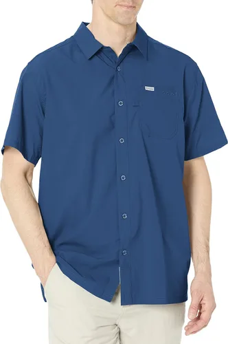 Vista 48 de Columbia Camisa PFG Slack Tide Camp para hombre Gris (Cool Grey)