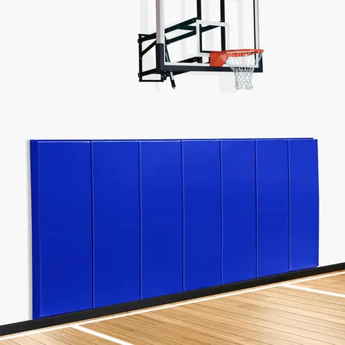 Vista 8 de Almohadilla de pared para gimnasio, protector de pared para cancha de baloncesto, alfombrilla protectora de pared de espuma de 2 pulgadas de grosor