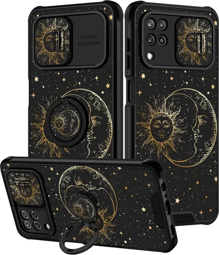 Vista 27 de Funda 2 en 1 para Samsung Galaxy S23 Ultra Flamingo para mujeres y niñas, diseño femenino de flamencos con cubierta deslizante para cámara y soporte