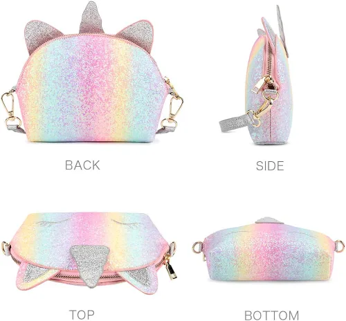 Vista 6 de Mibasies - Regalos de unicornio - Bolsa para niñas
