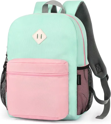 Vista 74 de Mochila para niños pequeños STEAMEDBUN para niños y niñas, mochila escolar para niños pequeños, Negro, 15 pulg., pequeña, Classic