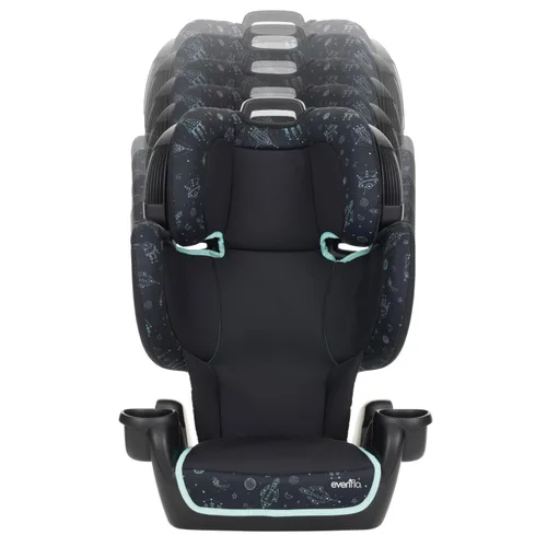 Vista 5 de Evenflo GoTime LX Silla de elevación para auto (Azul Astro)