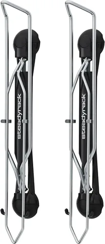 Vista 12 de Steadyrack - Soporte de bicicleta para bicicletas de carretera - El soporte de bicicleta vertical original montado en la pared - Se adapta a
