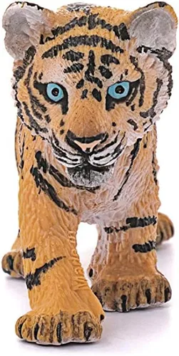 Vista 3 de Schleich Vida salvaje, figura de animal, juguetes de animales para niños y niñas de 3 a 8 años, cachorro de tigre, a partir de 3 años
