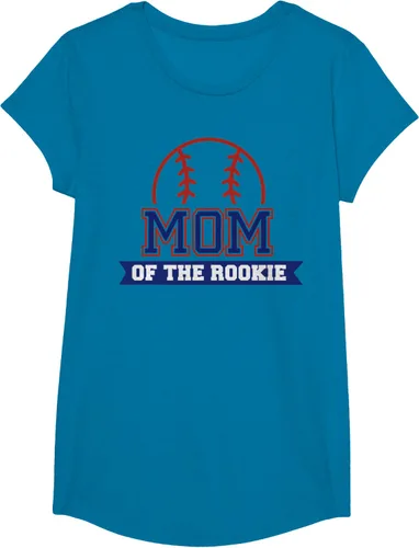 Vista 50 de Mom of Rookie - Camiseta de béisbol para primer cumpleaños, Blanco
