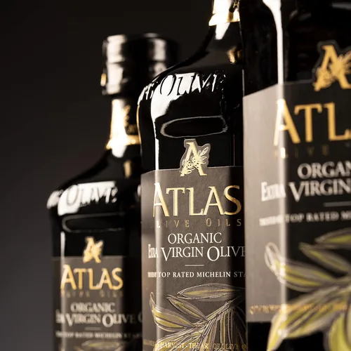 Vista 8 de Atlas - Aceite de oliva virgen extra prensado en frío, rico en polifenoles, de Marruecos, recién cosechado y sin procesar, procedente de una única
