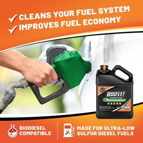 Vista 3 de Opti-Lube Aditivo de combustible diesel de fórmula máxima de cetano: galones (1 galón (2560 galones))