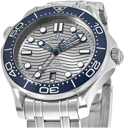 Vista 2 de Omega Seamaster - Reloj automático para hombre con esfera gris 21030422006001 Gris