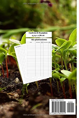 Vista 2 de Mi huerto en permacultura cuaderno de notas, semillas y cosecha (Spanish Edition)