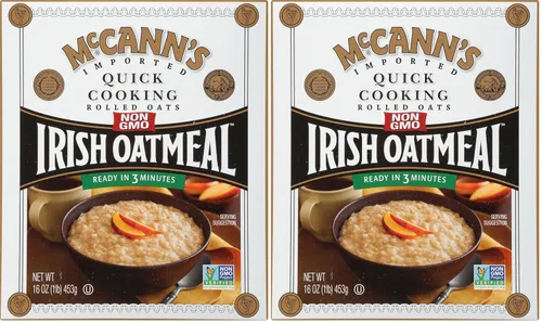 Vista 14 de Avena irlandesa de McCann, copos de avena cortados tradicionales, bolsa de 28 onzas