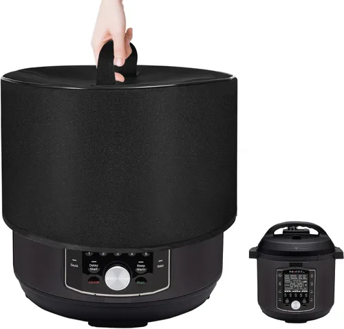 Vista 9 de Cubierta eléctrica para olla a presión Instant Pot Duo 7 en 1 Mini 3 cuartos de galón, impermeable, a prueba de polvo, nailon negro