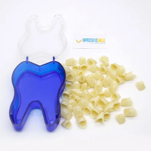 Vista 2 de Kit de corona temporal dental de tamaños mixtos Caja Anterior/50