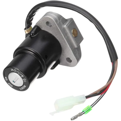 Vista 4 de Cerradura de encendido de 3 pines y 4 cables para Yamaha DT125 R TZR250 XT350 XT600 Parte