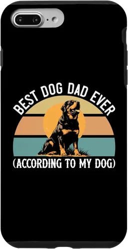 Vista 12 de Rottweiler Dog Lover Gift, Best Dog Dad Ever, Rottie Father Case for iPhone 17