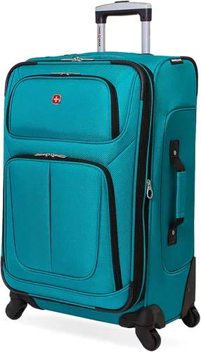 Vista 209 de SwissGear - Equipaje suave expandible Sion con ruedas, Negro