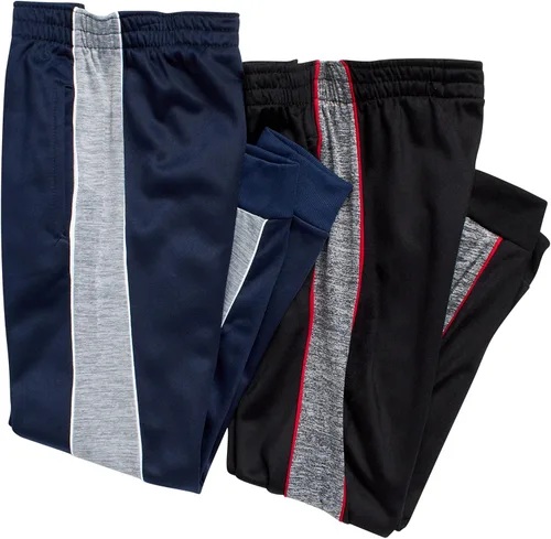 Vista 4 de Pro Athlete Conjunto deportivo para niños pequeños 4 piezas camiseta activa y pantalones deportivos de tricot 2T-7