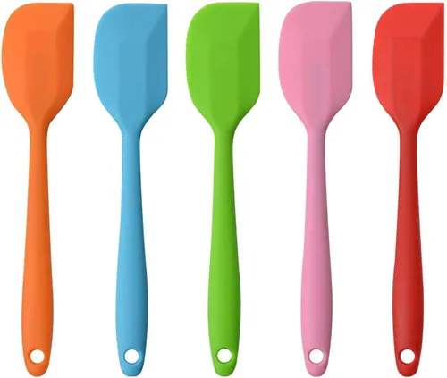 Vista 2 de 5 espátulas pequeñas de 8.5 pulgadas + 4 espátulas de silicona de 11 pulgadas