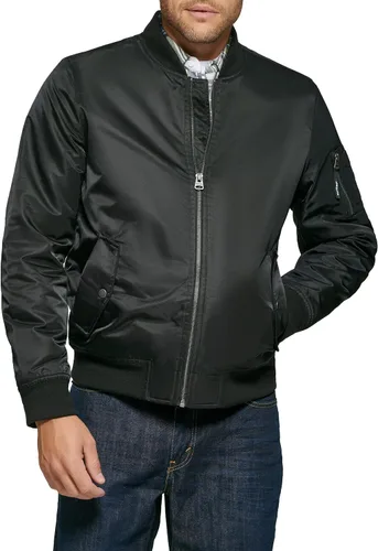 Vista 15 de Levi's MA-1 Flight chamarra satinada sin relleno para hombre