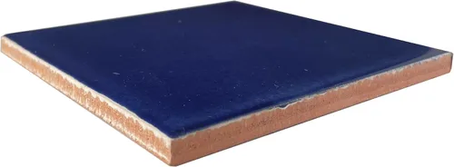 Vista 2 de 4.2x4.2 9 piezas Azulejo mexicano Talavera Azul Cobalto