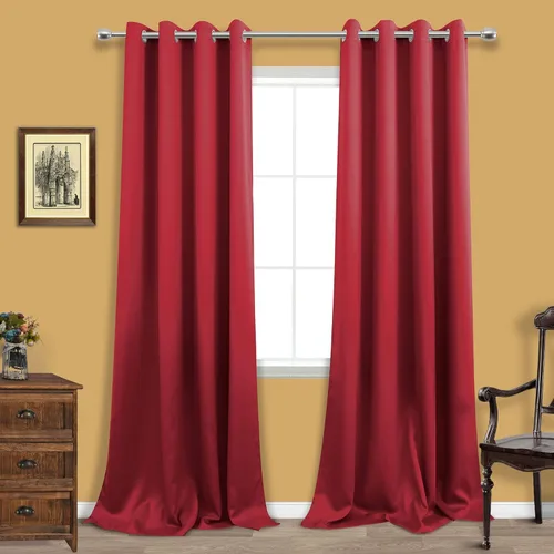 Vista 185 de KOUFALL Cortinas de Baño Aqua para Ventana, Juego de 2 Paneles Decoración Costera Cortinas Cortas Opacas para Ventana Pequeña de Cocina Puerta