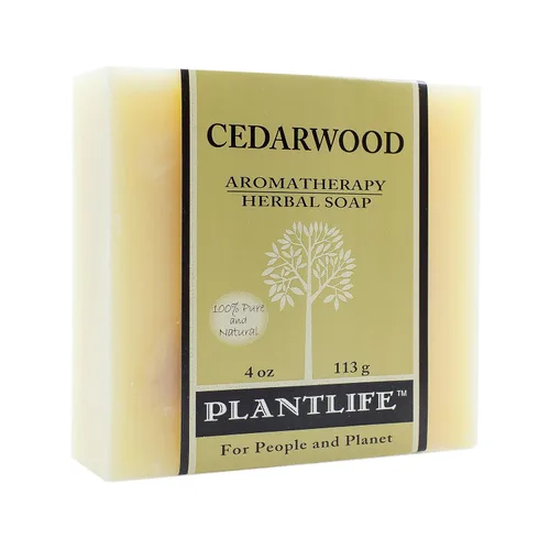 Vista 26 de Plantlife Ambrosia - Jabón hidratante y calmante para tu piel, hecho a mano con ingredientes a base de plantas, hecho en California en barra de 4