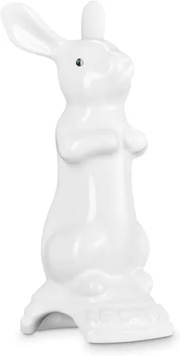 Vista 6 de Le Creuset chimenea de cerámica con forma de ave para pastel, Cereza Cerise