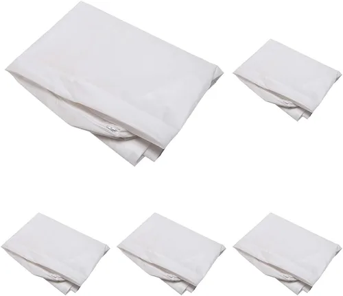 Vista 9 de Furhaven - Funda protectora de espuma para colchón resistente al agua para cama de perro, color blanco, M