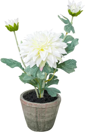 Vista 21 de Small Artificial Blue Rose Potted Plant, 2 Pcs Mini Faux Decor 2 piezas azules