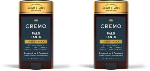 Vista 15 de Cremo Antitranspirante y desodorante de vainilla cascada para hombres, protección contra el sudor y el olor de 48 horas, 2.65 onzas